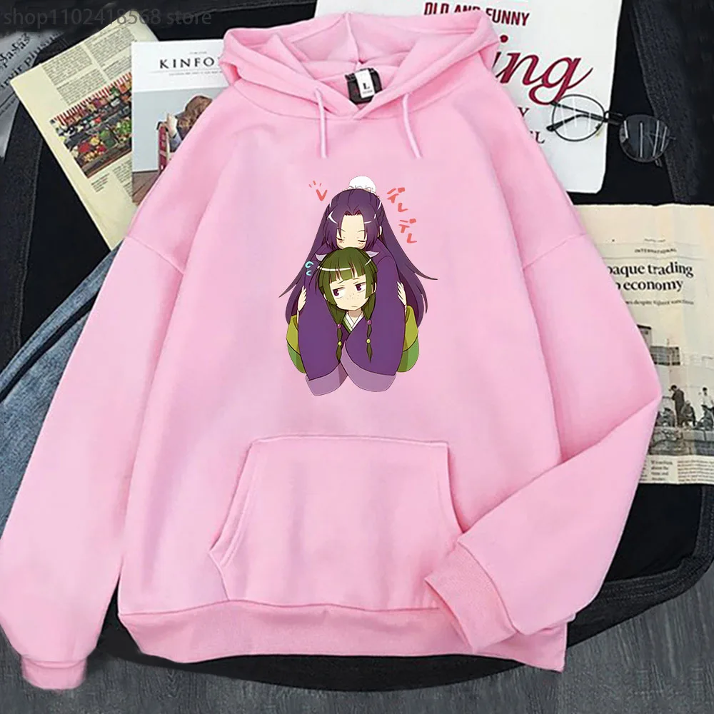 

Anime The Apothecary Diaries Hoodie Cartoon Maomao and Jinshi Sweatshirts Y2k Sudaderas Men Clothes Women Pullover Aesthetic Top