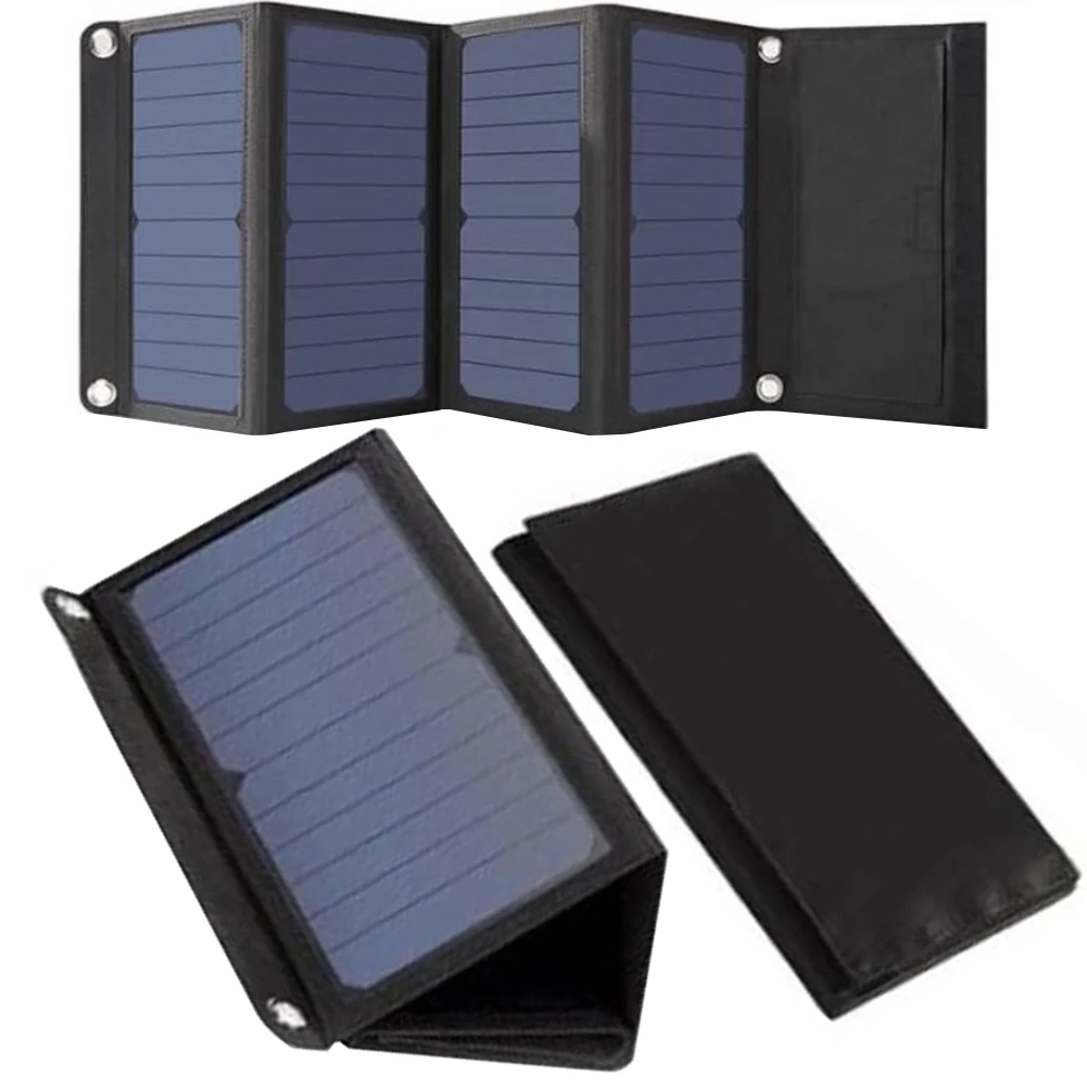 Складная солнечная панель 40 Вт со складным зарядным устройством USB типа C