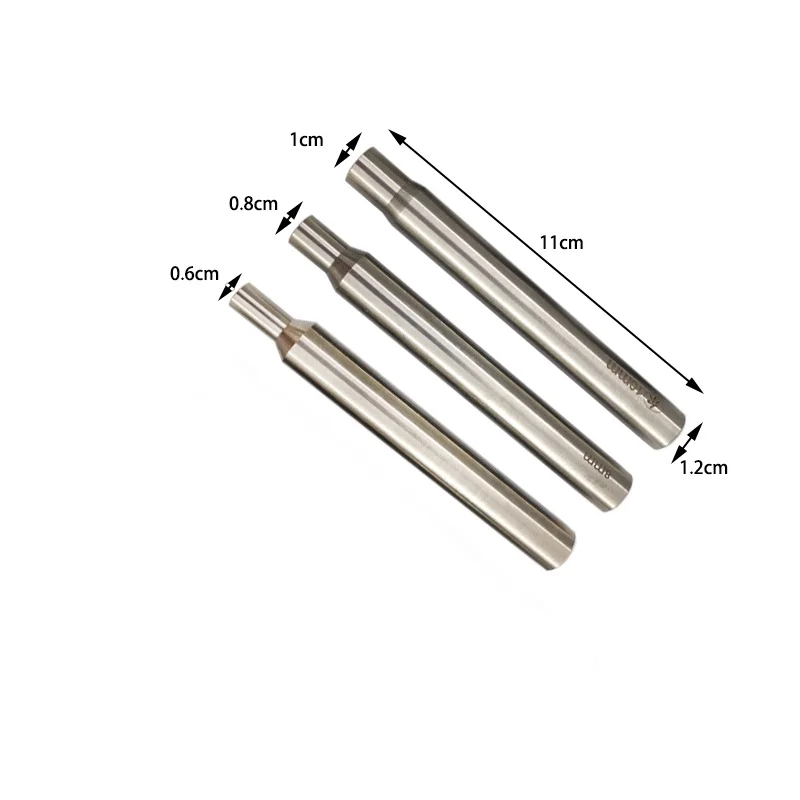 Инструмент для работы с кожей из нержавеющей стали инструмент высечки отверстий