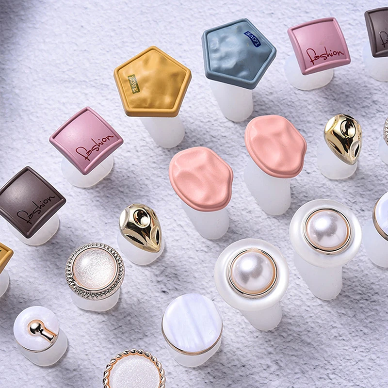 

8Pcs Nail Art Toe Separator Flower Heart Pearl Diamond Silicone Foot Toes Separators Silica Gel Finger Toe Spreader