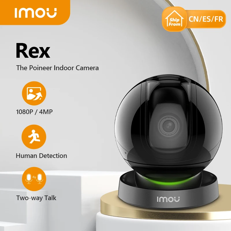 

IP-камера Dahua imou Rex, 4 МП, 1080P, Wi-Fi, 360 дюйма