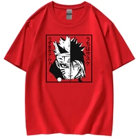 mens and womens short sleeved t shirt summer clothes new japanese anime naruto short sleeved top