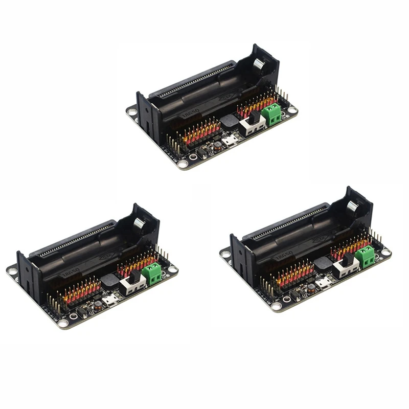 4х Плата расширения для микробита плата адаптера программируемый робот сделай