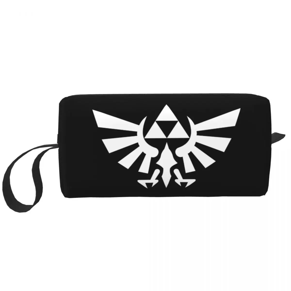 

Custom The Legend Of Zeldas Toiletry Bag Women Anime Game Makeup Cosmetic Organizer Lady Beauty Storage Dopp Kit Case