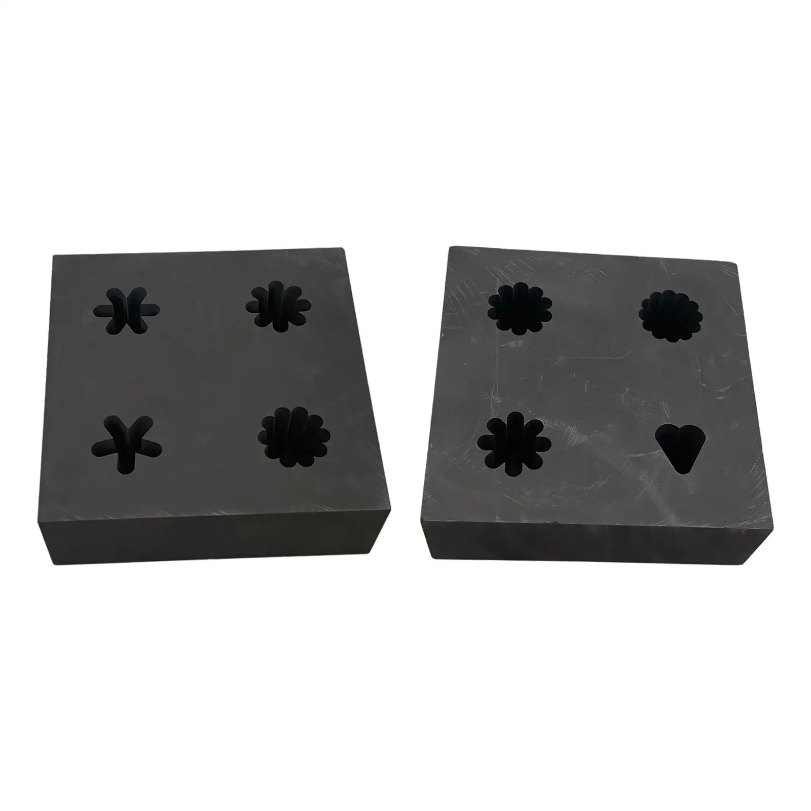 

Flower Graphite Ingot Mold Metal Refining Combo Casting Mould for Precious Metal Brass Alloy Copper Molds Parts