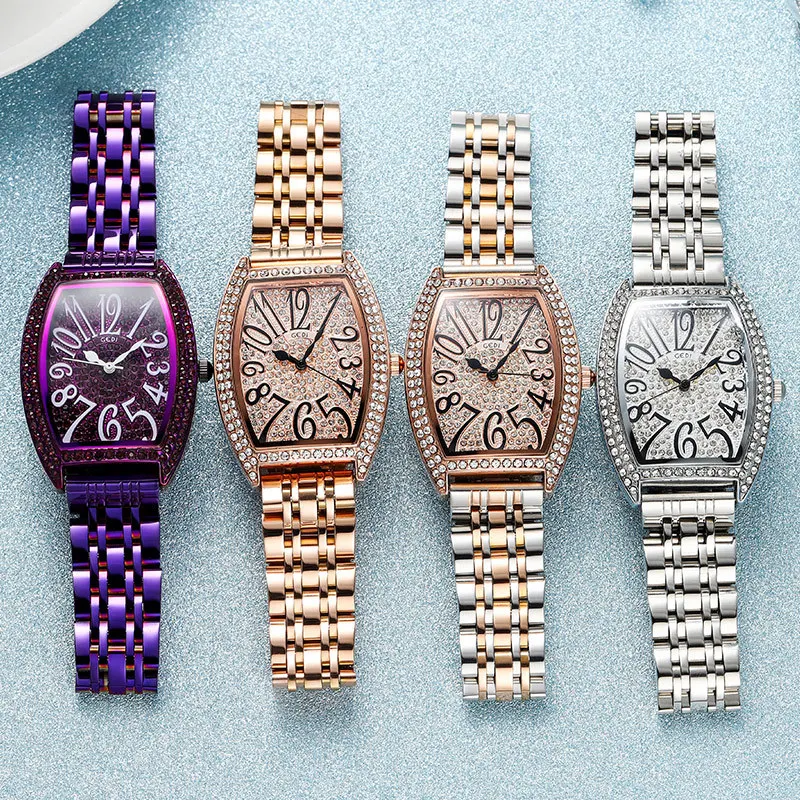 Enlarge 2022 Luxury Brand Women's Watches Stainless Steel Quartz Ladies Free Shipping Orologi Replica Di Lusso Relogio Feminino Lindo