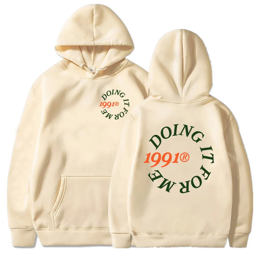 Ларри июня делает это для меня 1991 толстовки повседневные зимние мягкие пуловеры