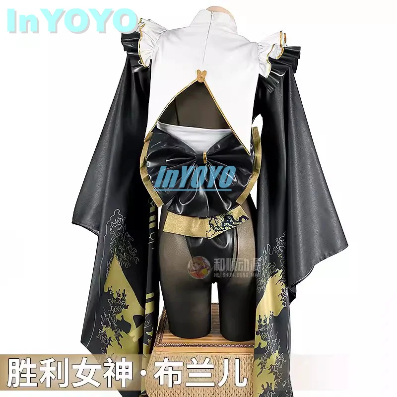 InYOYO NIKKE The Goddess of Victory Blanc Косплей Костюм Женское Платье Праздничный Хэллоуин