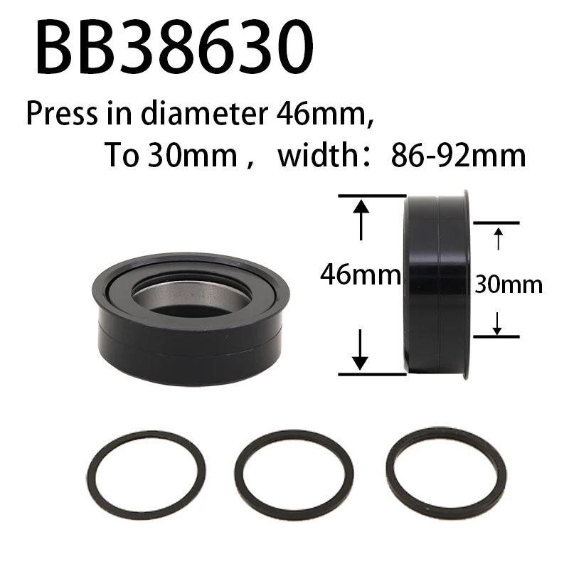 Комплект подшипников Gineyea PF30 для горного и шоссейного велосипеда shimano Sram FSA Gxp 24 22 19