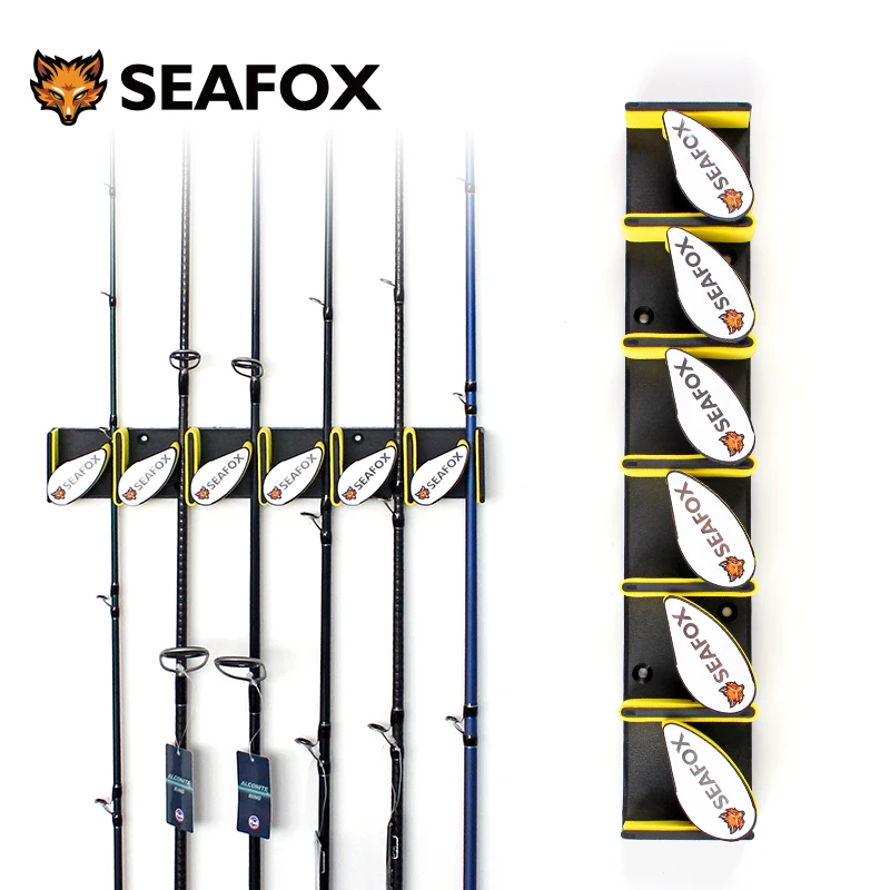 

Вертикальная стойка для удочки с 6 держателями для удочек настенное модульное Крепление для гаража