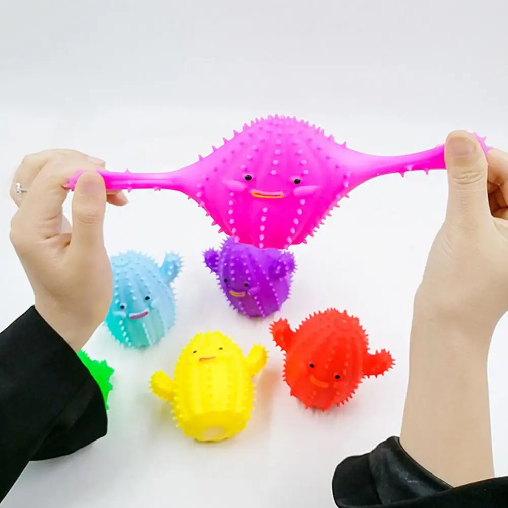 

Smell-less Useful Release Emotions Pinch Toy TPR Decompression Toy Stretchy for Office