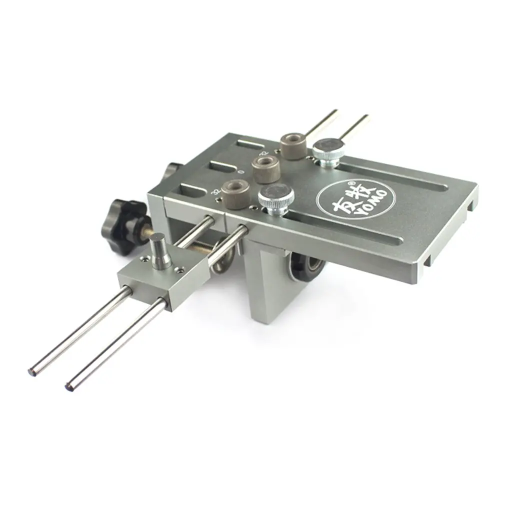 

3 In 1 Dowelling Jig for Furniture Fast Connecting Cam Fitting Woodworking Drill Guide Locator Hinge Hole Saw Jigs Hole Opener