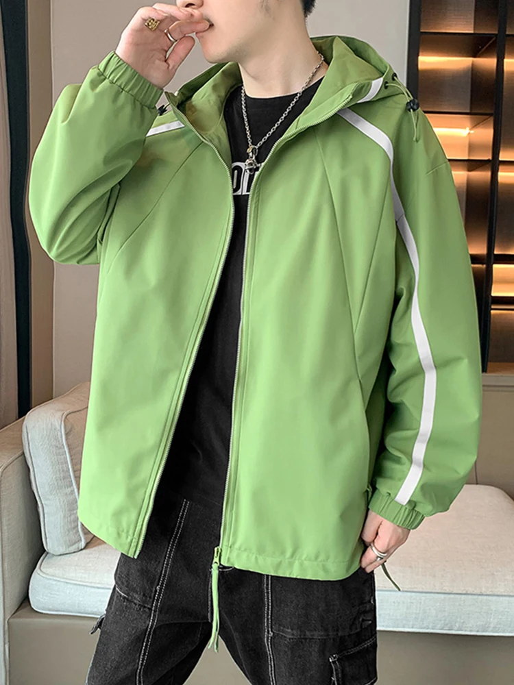 Молодежная верхняя одежда мужская Осенняя Новая модная брендовая свободная