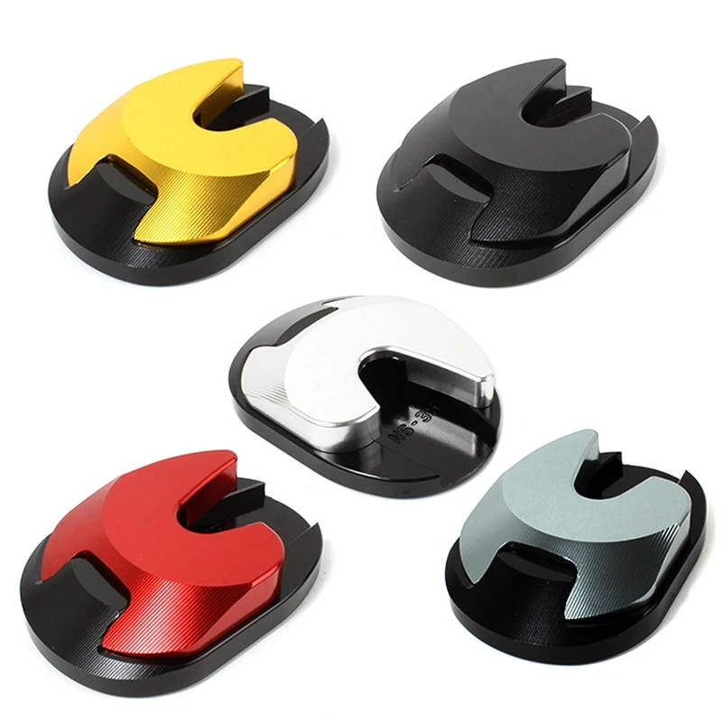 

Motorcycle Kickstand Plate Side Stand Extension Plate Enlarger Pad for Honda Forza 350 NSS 350