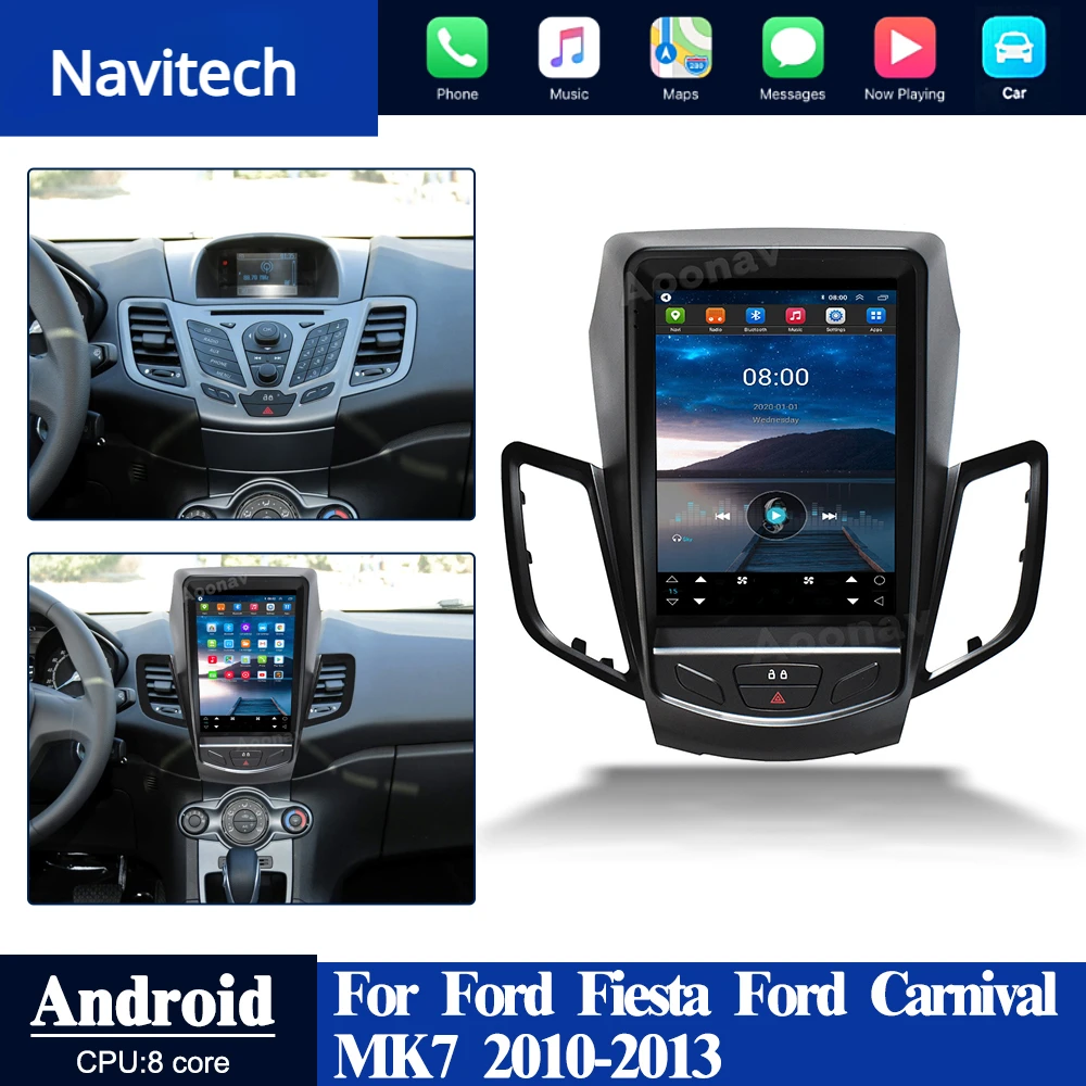 

11.6INCH Android11.0 Car Radio For Ford Fiesta Ford Carnival MK7 2010 2011 2012 2013 Auto Multimedia GPS Navigation Player