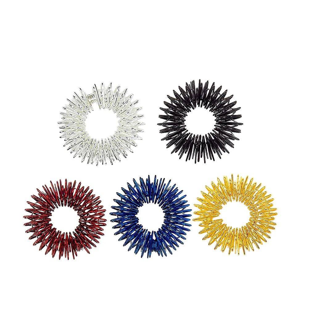 

12 шт., кольца для взрослых, серебристые/золотистые/черные