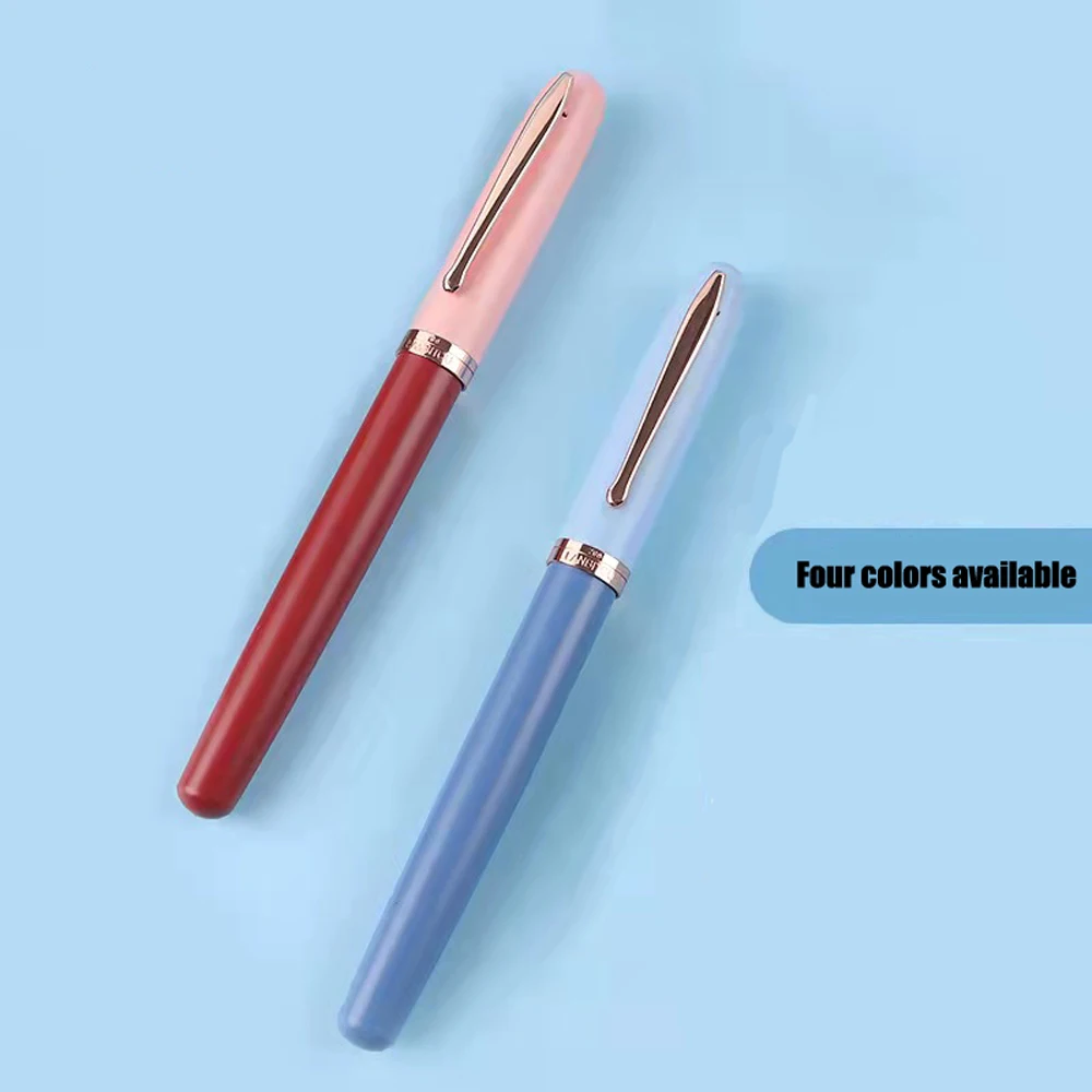 

High Quality Fountain Pen Luxury Morandi Color Ink Pen Nib Iraurita caneta tinteiro stationery Penna stilografica Stylo plume