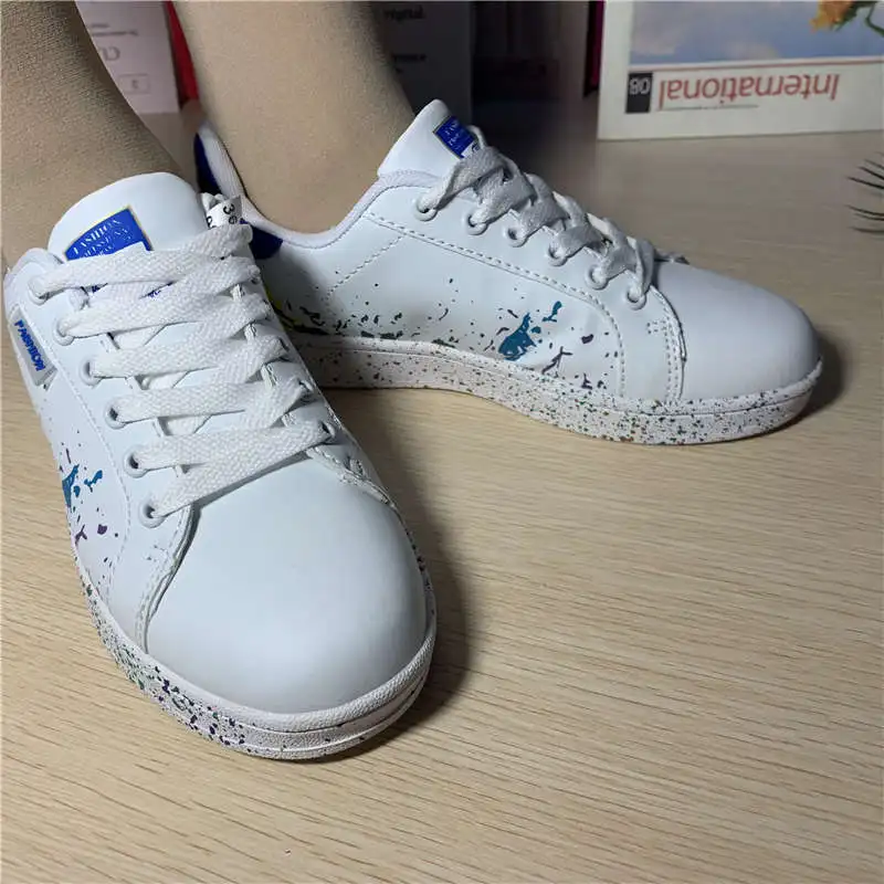 

Running Shoes Women Zapatillas White Sports Shoes 2021 Footwear Kid Sneakers Anti-Skid Soled Women Platform Sport Shoes Tennis