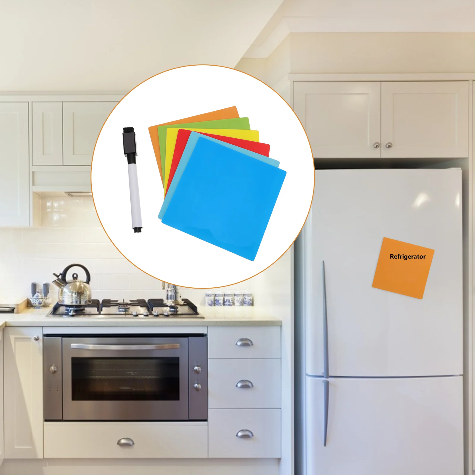 

Самоклеящиеся наклейки на указатели, водонепроницаемые стираемые, сухая стирка