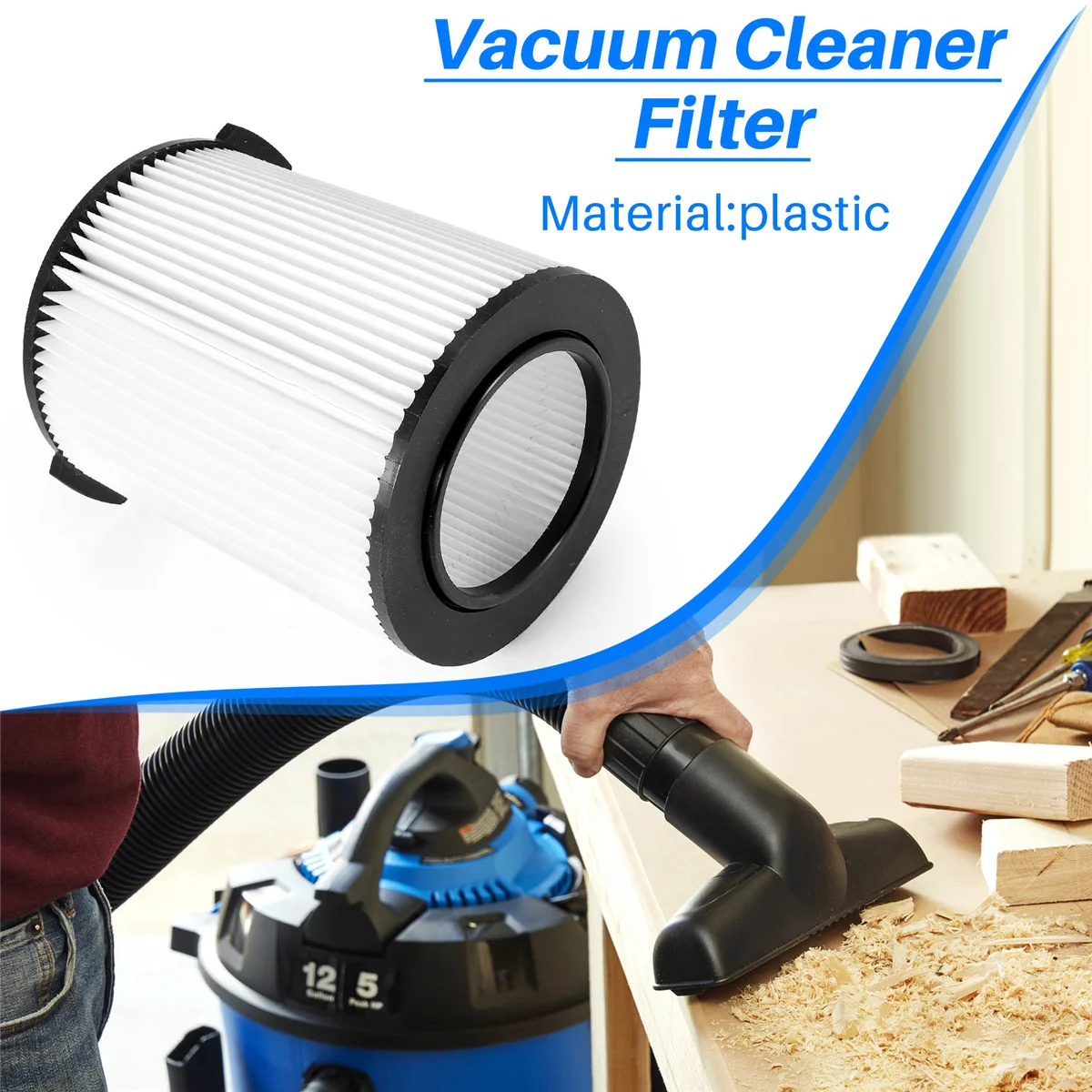 Vf4000 Фильтры для магазинов-пылесосов Ridgid подходящие стандартных пылесосов