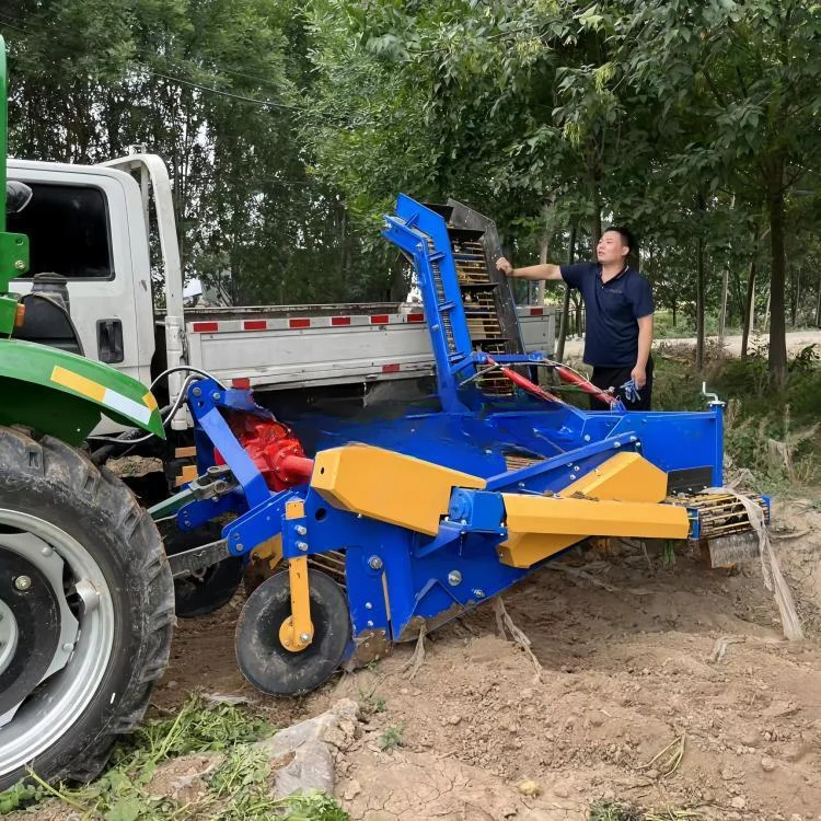 Сельскохозяйственная техника сборщик чеснока моркови арахиса трактор машина