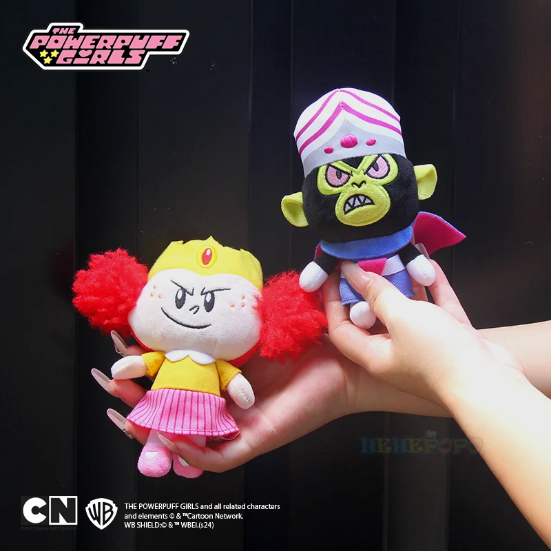 Фото Новый плюшевый брелок Kawaii Anime The Powerpuff Girls Princess Morbucks Mojo Jojo Blossom Bubbles Buttercup Pp, хлопковые куклы №3