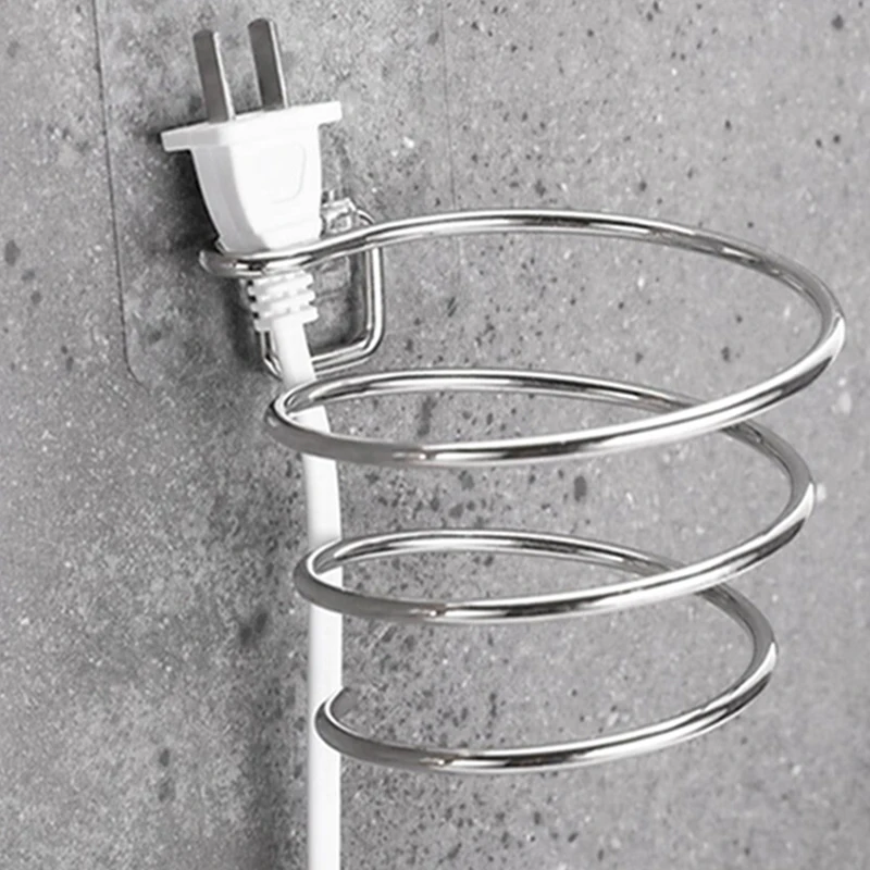 

Настенная сушилка для волос с наклейками, без следов