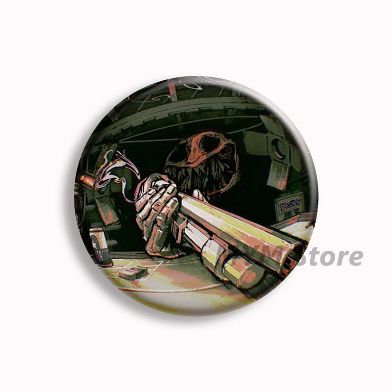 

Булавка аниме Buckshot Roulette