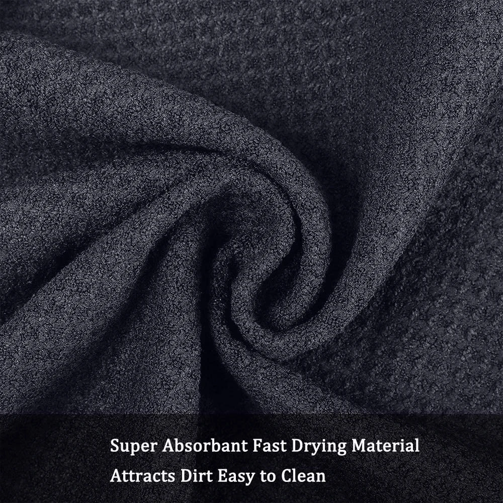 Полотенце для гольфа GLOOF из микрофибры с вафельным узором щетка очистки пазов