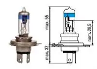 

50440SNU-93098620 for 12V H4 60/55W 120 white