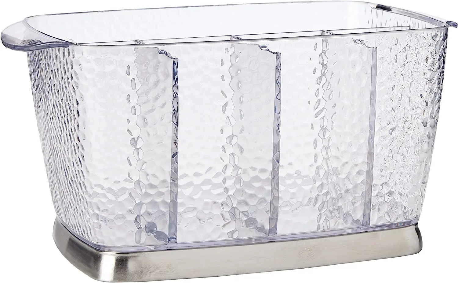 

Cutlery Holder for Rain, Kitchen Cutlery Organizer, Dining Table, Outdoor Patio, Picnic Tables, Transparent