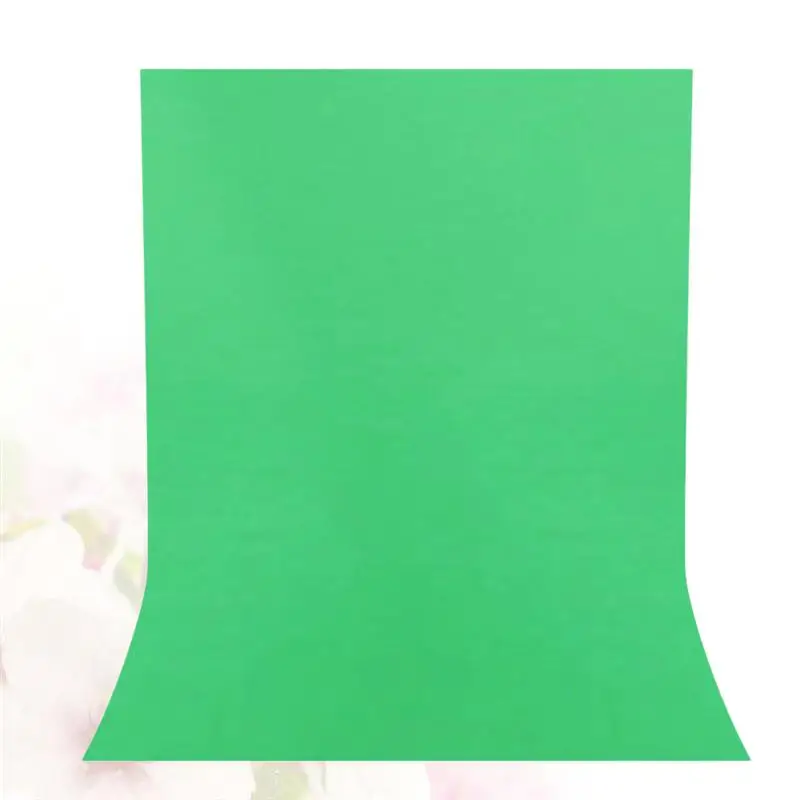 

1,5x2 м Профессиональный сплошной цветной экран фотография Фон смешивание ткань студия фон реквизит (зеленый, 5x6.5фт)