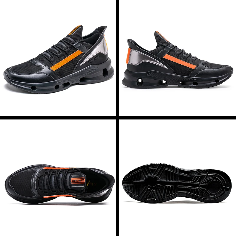 ONEMIX Trail Running Shoes For Men Fashion Technology Trend Sneakers Man Outdoor Athletic Trainers Sport Tennis Walking Shoes