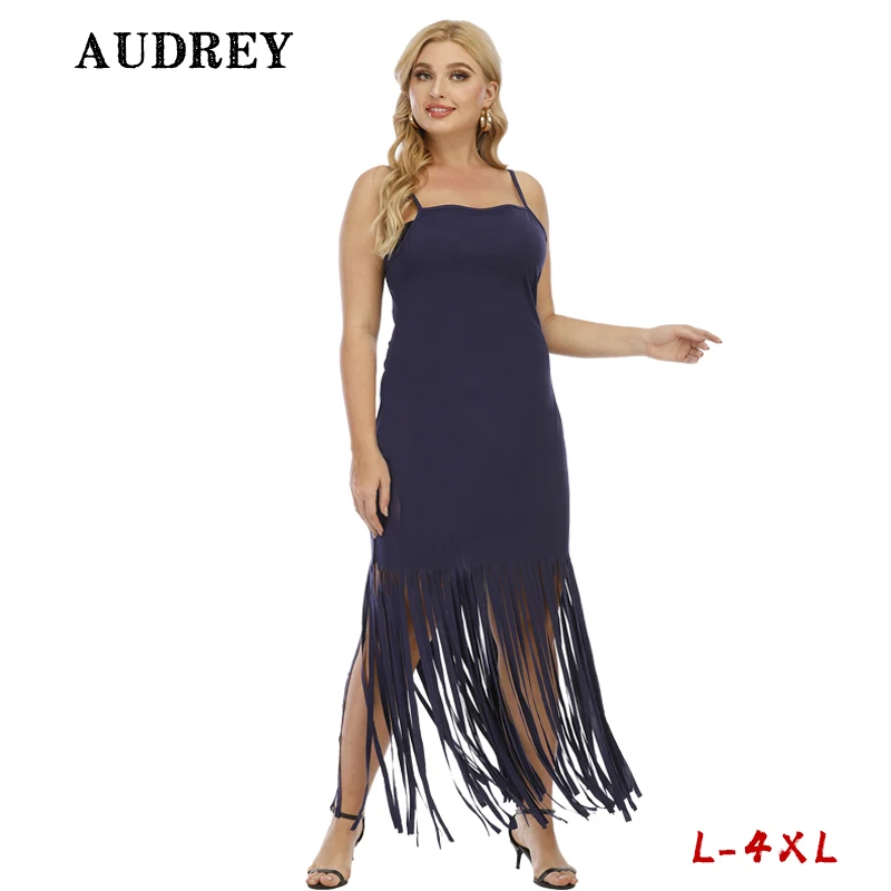 

Сексуальное женское платье с бахромой, модное вечернее платье с высокой талией, женские платья для особых случаев, 2023