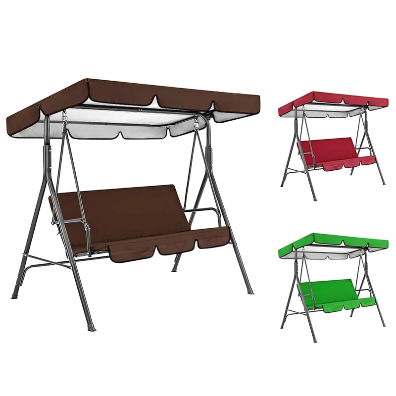 Waterproof Cloth Garden Patio Swing Seat Chair Cover Top Outdoor Camping Courtyard Hammock Canopy