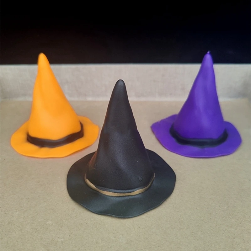 SEWS-Мини Шляпа Ведьмы Хэллоуин Декор Миниатюрные Шляпы Маленькие Для Торта