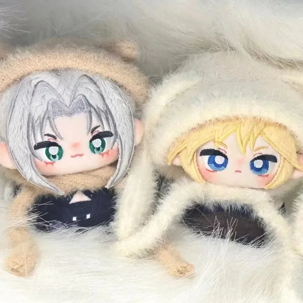 Фото 10 см Cloud Strife Sephiroth аниме косплей мягкая плюшевая кукла милая модная красивая мини-одевалка игрушка тело плюшевый рождественский подарок №5