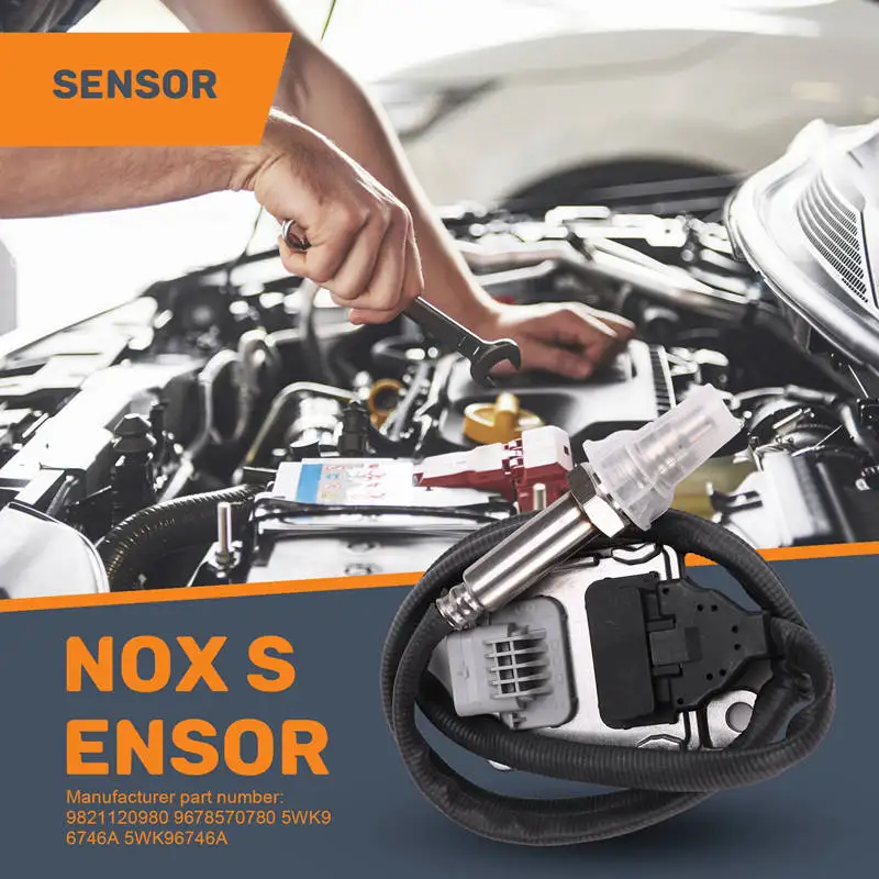 5-ПИН 9821120980 5WK96746A Датчик Nox для Citroen C3 C4 Berlingo Peugeot 208 308 3008 5008 Boxer 1 6 2 0 Bluehdi