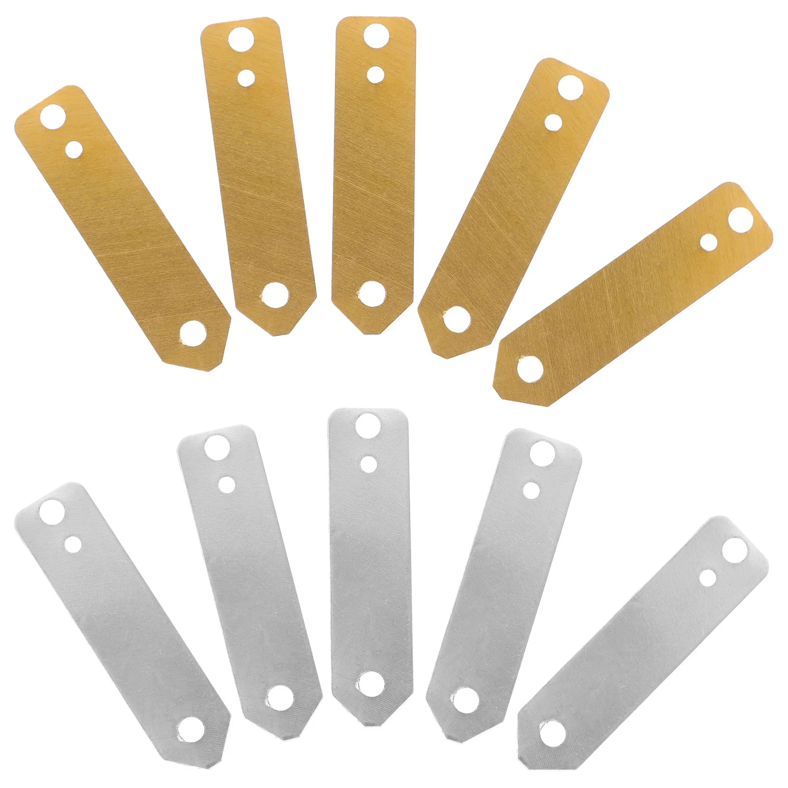 

10 Pcs Zinc Strip Tablets Electrode An Fittings Anode Material Fruit Electroplating