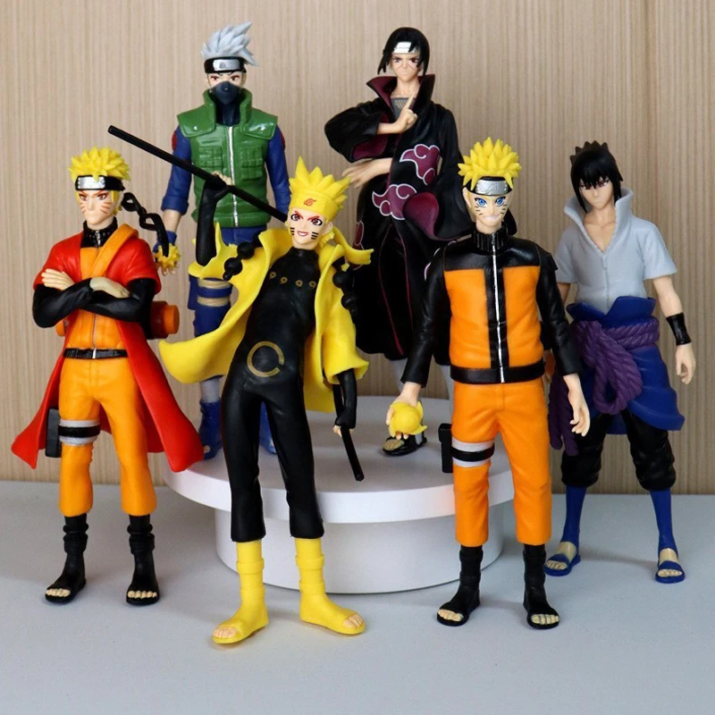 

Экшн-фигурка удзумаки Наруто Какаси Учиха Итачи из аниме «Наруто», 6 шт., Коллекционная модель, Детская кукла, подарок