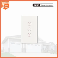 xiaomi wifi smart switch garage door controllertouch glass panel remote control rolling door switch work with alexa google home