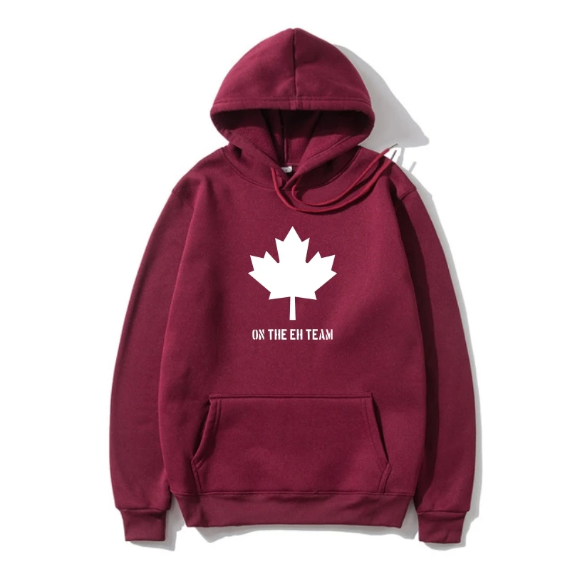 

Men Outerwear Eh Team Canada Sweater Canadian Hoody Novelty Hilarious Crew Neck Outerwear novelty SweatSweatshir women