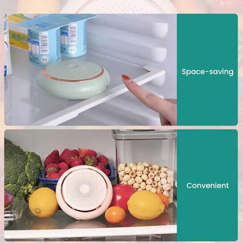 Озоновый мини-очиститель воздуха Xiaomi стерилизатор дезодоратор для холодильника