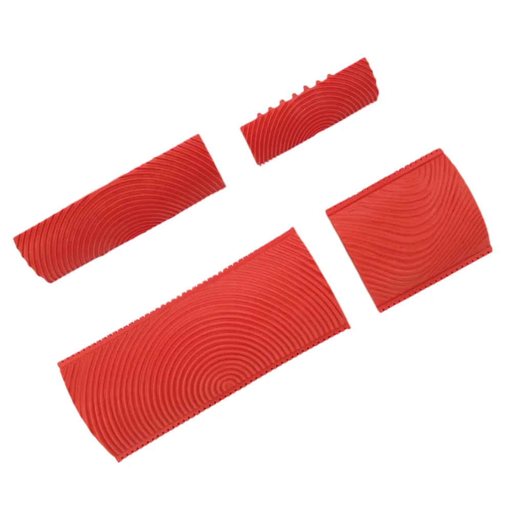

Wood Wall Tool Graining Grainroller Painting Rubber Diy Decoration Pattern Stampdecorating Embossed