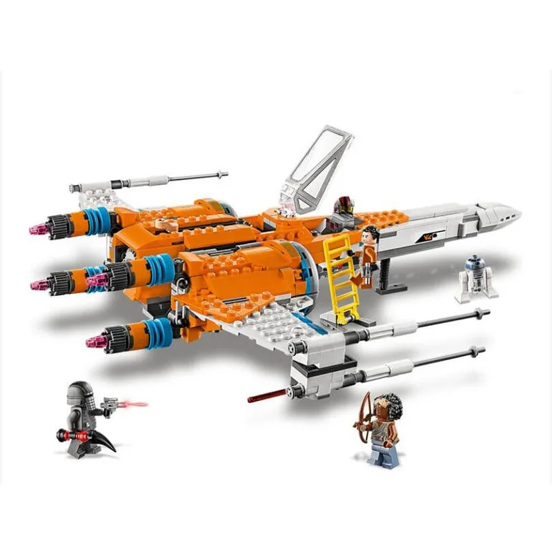 Новинка 2020 строительные блоки Poe Dameron X Wing Tie Fighter игрушки для детей | Игрушки и