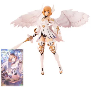 

In Stock 17Cm Arcanadea Angel Mobile Suit Girl Cartoon Character Assemble Model Action Figure Girl Gifts Collectible Model Toys