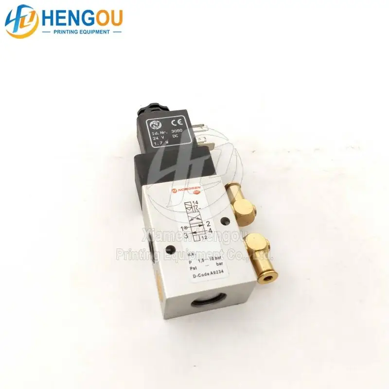 

61.184.1311 High Quality Copper Head Heidelberg SM102 SM74 CD102 Printing Machine Valve 61.184.1311 4mm