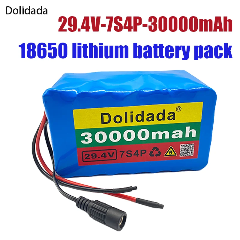 

Литий-ионный аккумулятор 7S4P 24 В, 29,4 в, 30 Ач