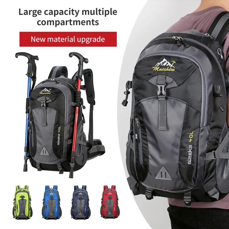 

Large capacity 40L waterproof men's backpack travel bag mountaineering travel bag waterproof business Backpack Travel Luggage