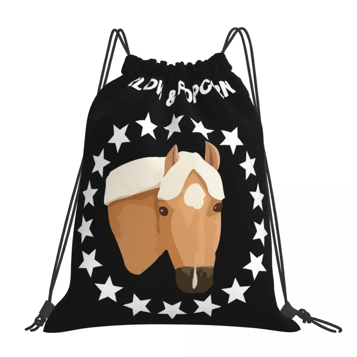 Harlow And Popcorn Мерч The Pony Рюкзаки Сумки на шнурке Пучок Карманная сумка для обуви